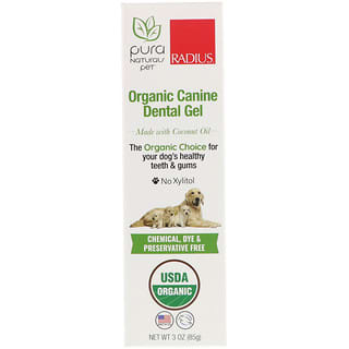 RADIUS, Organic Pet Dental Gel, Cinnamon Sweet Potato, 3 oz (85 g)