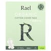 Rael, Organic Cotton Cover Pads with Leaklocker, Large, 14 Count