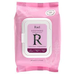 Rael, Inc., Soothing Feminine Wipes, Fragrance Free, 30 Count