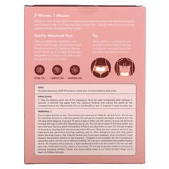 Rael, Inc., Heating Patch for Menstrual Cramps, Wärmepflaster gegen Menstruationsbeschwerden, 3 Stück