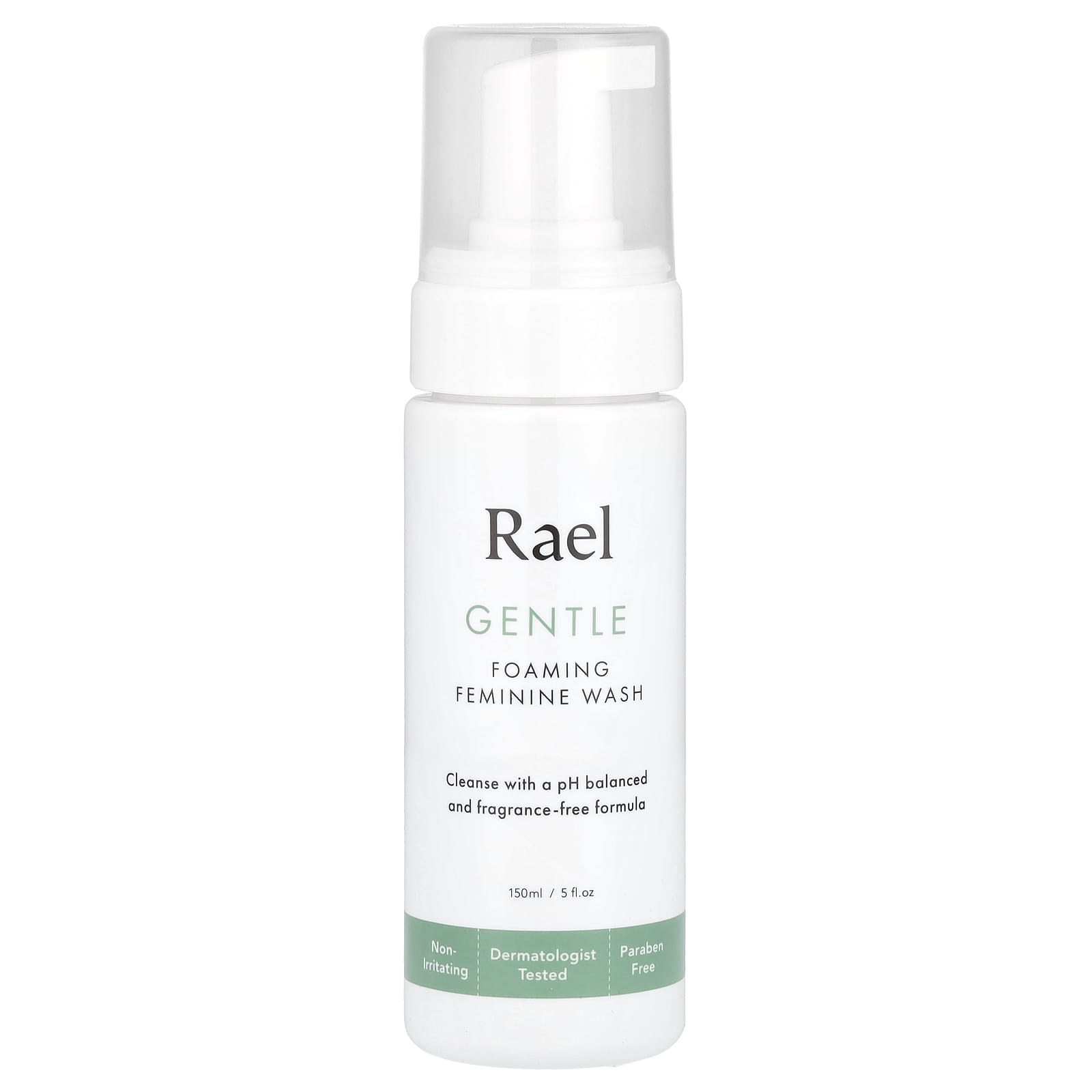 Rael, Gentle Foaming Feminine Wash, Fragrance Free, 5 fl oz (150 ml)