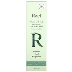 Rael, Inc., Nettoyant moussant naturel pour les femmes, Pour les peaux sensibles, Sans parfum, 150 ml