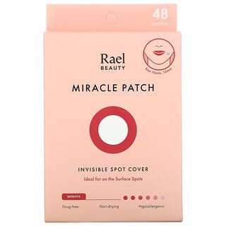 Rael, Inc., Parche milagroso, Cobertura invisible para manchas, 48 parches