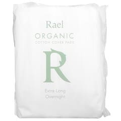 Rael, Inc., Tampons de protection en coton biologique, extra longs pour la nuit, 6 pièces