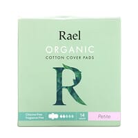 Rael, Inc., Organic Cotton Cover Period Underwear, S/M, 5 Count
