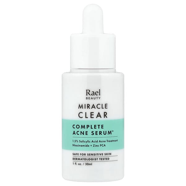 Rael, 미라클 클리어, Complete 아크네 세럼™, 30ml(1fl oz)