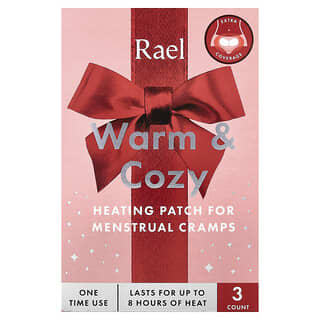 Rael, Warm & Cozy, Heating Patch For Menstrual Cramps, 3 Patches