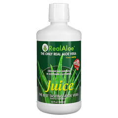 Real Aloe Inc., 芦荟汁，32 液量盎司（960 毫升）