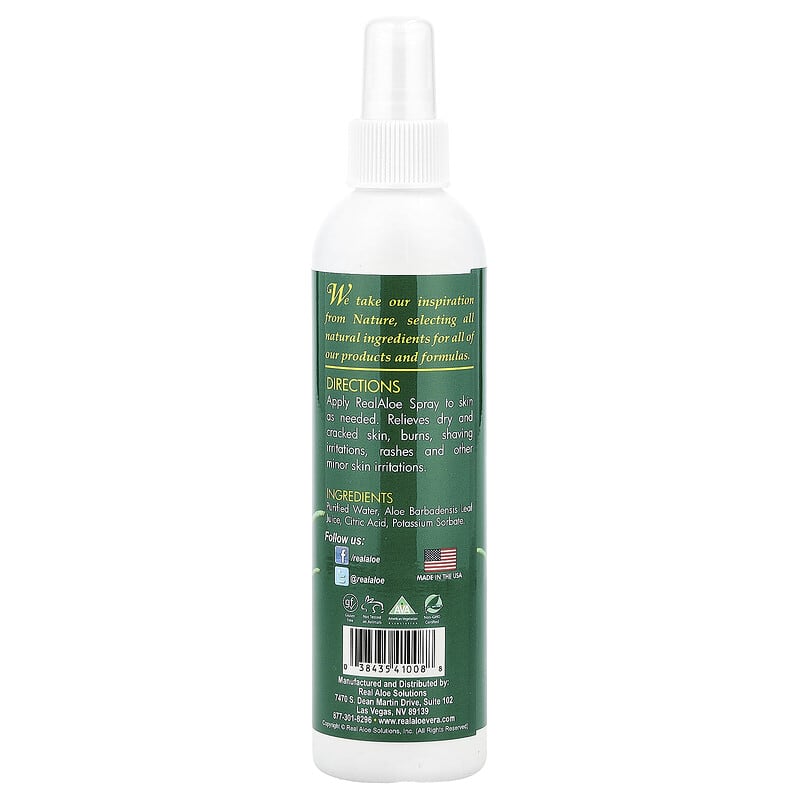 Aloe Vera Spray, 8 fl oz (227 ml)