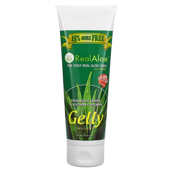 Real Aloe Inc., гель, без запаха, 230 мл (6.8 унций)