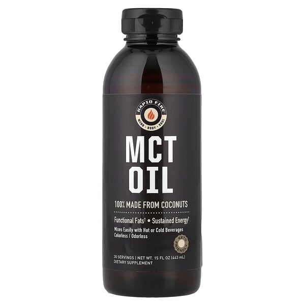 RAPIDFIRE, MCT Oil, 15 fl oz (443 ml) (Discontinued Item) — product photo 1
