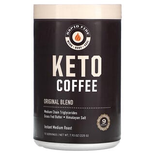 RAPIDFIRE, Keto Coffee, Original Blend, Instant, Medium Roast, 7.93 oz (225 g)