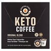 Keto Coffee Pods, Original Blend, Medium Roast, 16 Pods, 0.53 oz (15 g) Each