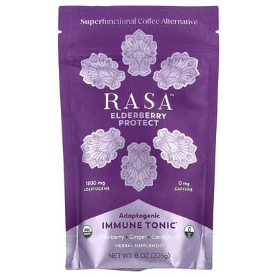 Rasa, Adaptive Immune Support Formula, Elderberry Flavor, 8 oz (226 g)