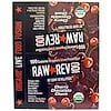 Barra de Alimentação Viva Orgânica da Raw Rev 100, Pedaço de Chocolate com Cereja, 20 Barras, 0.8 oz (22.8 g) cada
