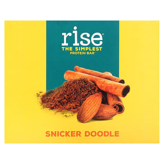 Rise Bar, The Simplest Protein Bar, протеиновый батончик Snicker Doodle, 12 батончиков по 60 г (2,1 унции)