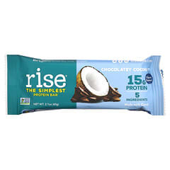 Rise Bar, THE SIMPLEST PROTEIN BAR, Chocolatey Coconut, 12 Bars, 2.1 oz (60 g) Each