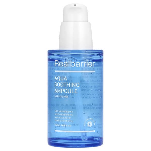 Real Barrier, Aqua Soothing Ampoules, 50 мл (1,69 рідк. унції)
