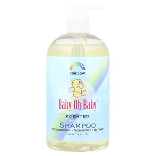 Rainbow Research, Baby Oh Baby, Shampoing aux plantes, Parfumé, 16 oz liq