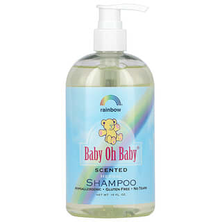 Rainbow Research, Baby Oh Baby, Shampoo Herbal, Com Fragrância, frasco de 16 oz