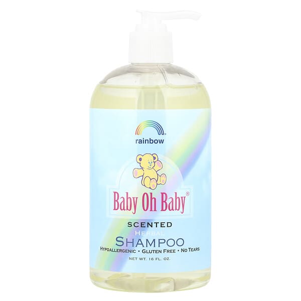 Rainbow Research, Baby Oh Baby®, 허브 샴푸, 향, 16fl oz