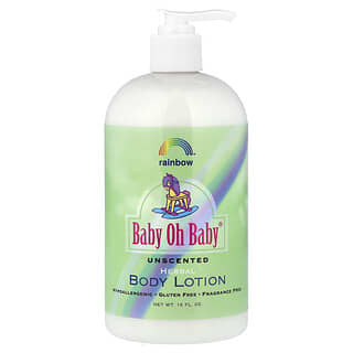 رينبو ريسورش‏, Baby Oh Baby، دهان الجسم العشبي، عديم الرائحة، 16 أونصة سائلة