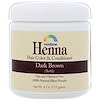 Henna, Hair Color & Conditioner, Dark Brown (Sable), 4 oz (113 g)