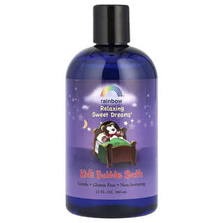 Rainbow Research, Sweet Dreams (Dulces Sueños), Baño de Burbujas para Niños, 12 fl oz (360 ml)