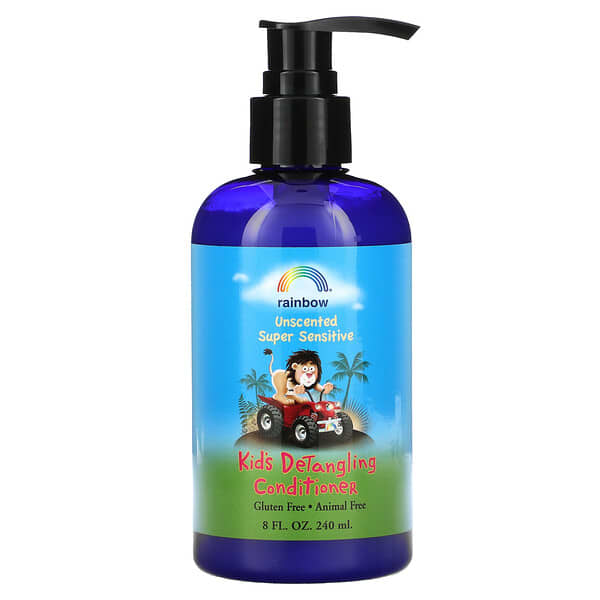 Rainbow Research, Après-shampoing démêlant pour enfants, Sans parfum, 8 oz liq, (240 ml)