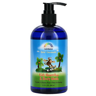 Rainbow Research, Shampoo e Body Wash Infantil, Goin' Coconuts, 12 fl oz (360 ml)