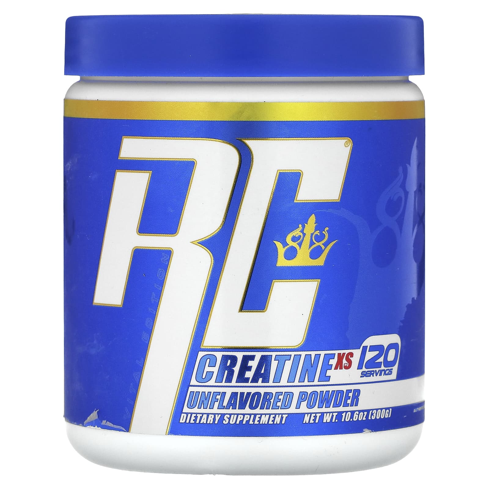 Ronnie Coleman, Vital Edition, Creatine XS Powder, Unflavored, 10.6 oz ...