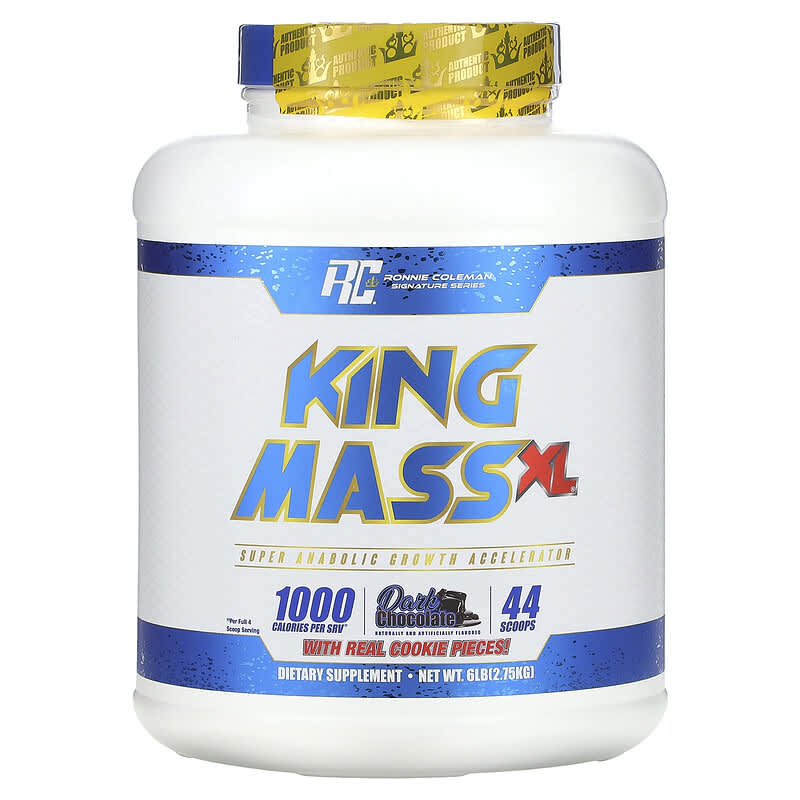 Signature Serisi, King Mass XL, Bitter Çikolata, 6 lb (2,75 kg)
