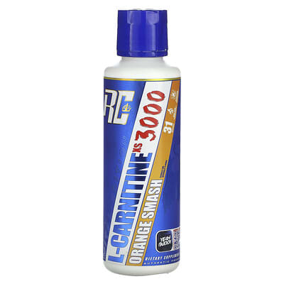 Ronnie Coleman, Vita Edition, L-Carnitine XS 3000, Orange Juice, 16 fl oz (473.28 ml)