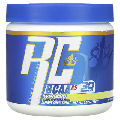 Ronnie Coleman, Vital Edition, BCAA XS, Lemonade Flavor, 6.67 oz (189 g)