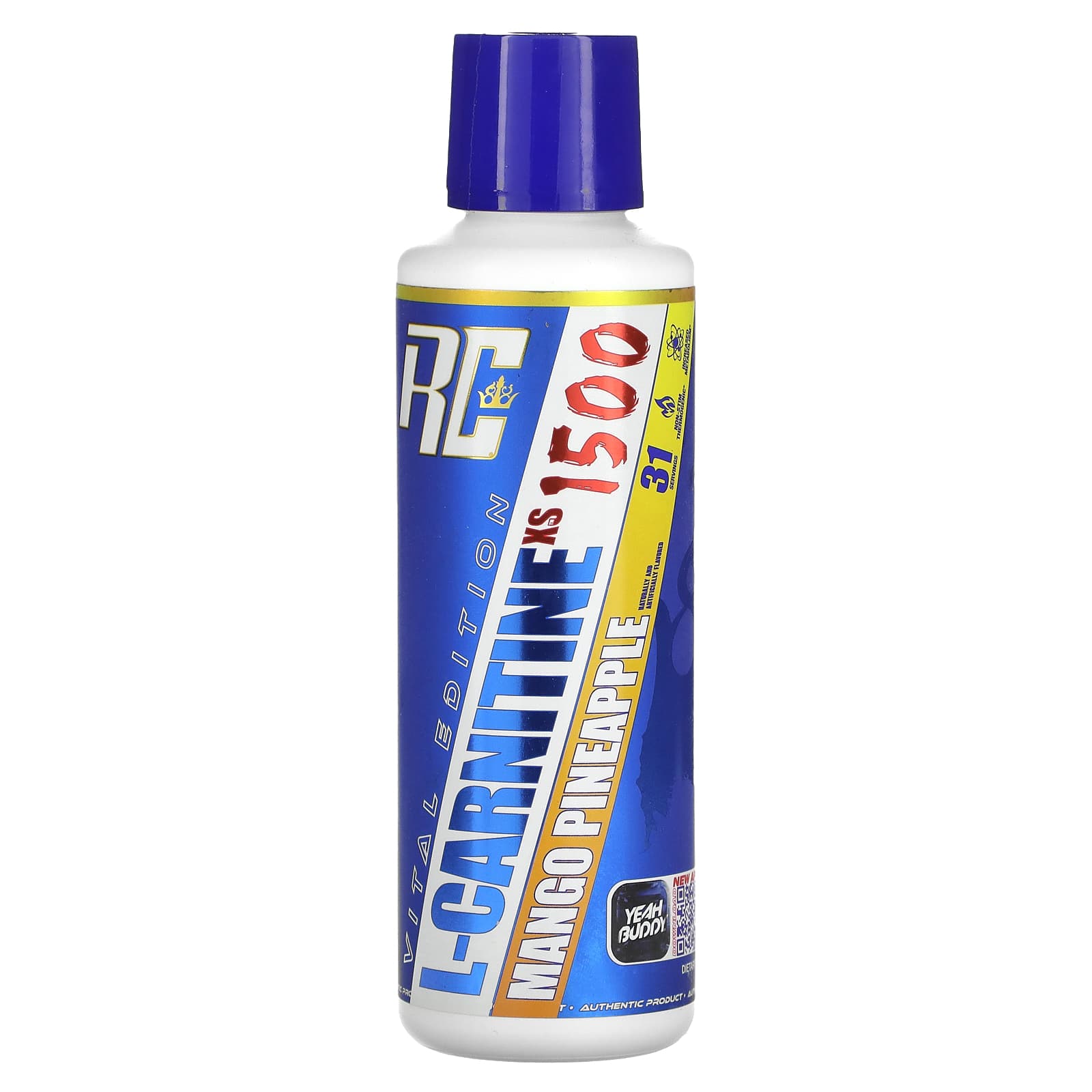 Ronnie Coleman, Vital Edition, LCarnitine XS 1500, Mango Pineapple, 16