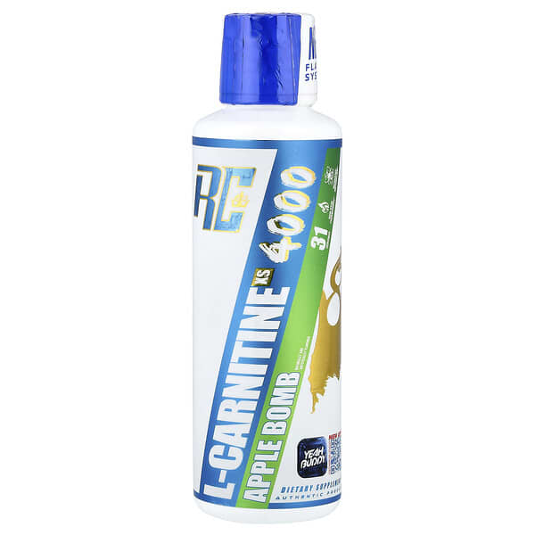 Ronnie Coleman, L-CarnitineXS™ 4000, 애플 밤, 465ml(15.72fl oz)