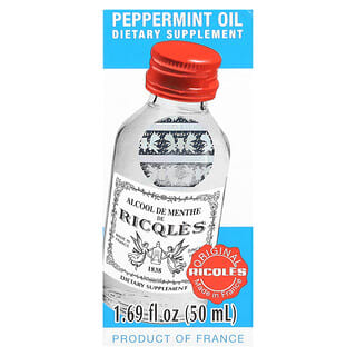 Ricqlès, масло перечной мяты, 50 мл (1,69 жидк. унции)