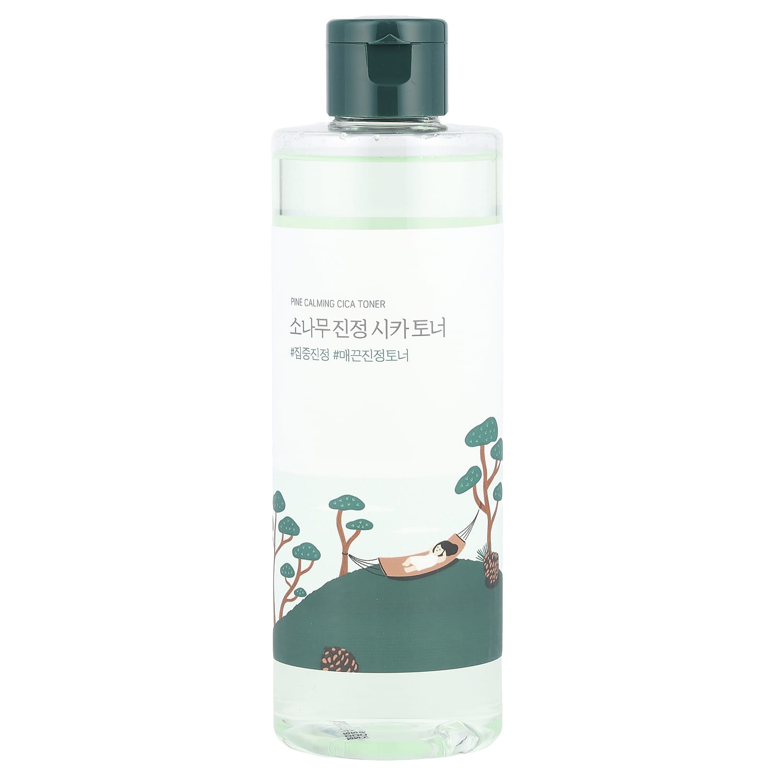 ラウンドラップ パイン カーミング シカ トナー アップル ROUND LAB Pine Calming Cica Ampoule 30ml Set (+Toner 20ml