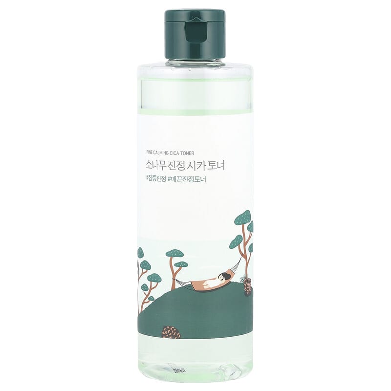 ラウンドラップ パイン カーミング シカ トナー アップル Pine Calming Cica Toner、250ml（8.45液量オンス）