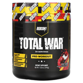 Redcon1, Total War, Pre-Workout, Tiger's Blood Cherry & Coconut, 444 g (15,66 oz.)