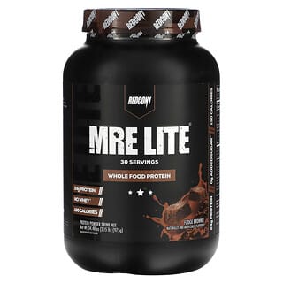 ريدكون1‏, MRE Lite ، بروتين الطعام الكامل ، حلوى البراوني ، 2.15 رطل (975 جم)