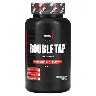 Redcon1, Double Tap, Active Fat Burner, 120 Capsules