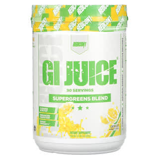 Redcon1, GI Juice，Super Green 混合物，柠檬味，15.24 盎司（432 克）