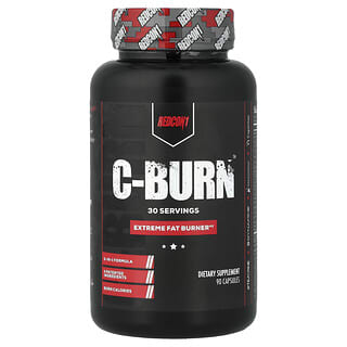 Redcon1, C-Burn™, Extreme Fat Burner, 90 Capsules