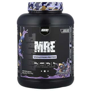 Redcon1, MRE, цельнопищевой протеин, со вкусом голубики, 3250 г (7,16 фунта)