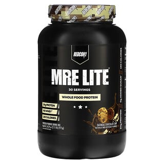 Redcon1, MRE Lite，全食物蛋白質，燕麥片巧克力碎，2.15 磅（975 克）