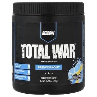 ريدكون1‏, Total War® ، لما قبل التمارين الرياضية ، ليمون أزرق ، 15.56 أونصة (441 جم)