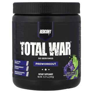 ريدكون1‏, Total War® ، لما قبل التمارين الرياضية ، علكة دب لاذعة ، 15.77 أونصة (447 جم)