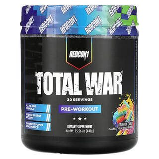 Redcon1, Total War, Pre-Workout, Rainbow Candy, 15.56 oz (441 g)