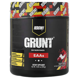Redcon1, Grunt®, EAA, Darah Harimau, 10.05 oz (285 g)